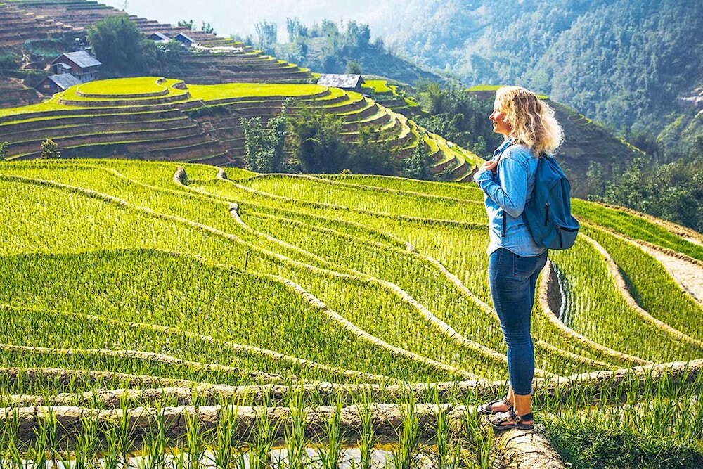 This trekking path is ideal for those with an active spirit 